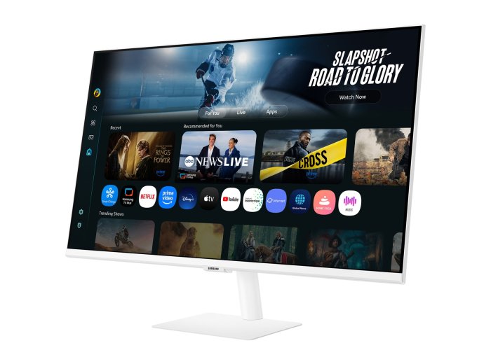Samsung M7 M70F monitor komputerowy 81,3 cm (32") 3840 x 2160 px 4K Ultra HD LED Biały