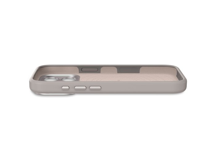 Decoded Silicone Backcover Apple iPhone 17 Pro Soft Taupe pokrowiec na telefon komórkowy 16 cm (6.3") Szarobrązowy