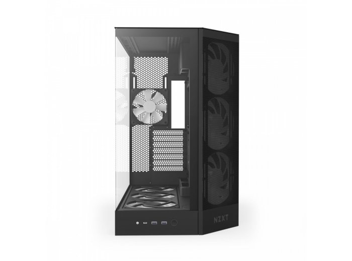 Obudowa H9 Flow RGB+ Midi Tower z oknem czarna