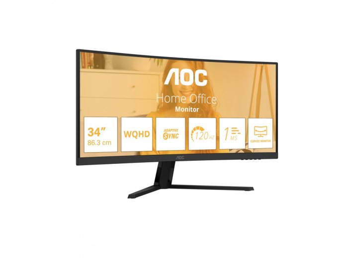 Monitor 34 cale CU34B3E VA Curved 120Hz HDMI DP