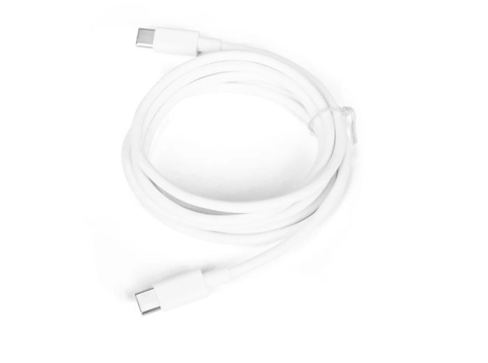 Ładowarka GaN 65W 2xUSB-C + kabel USB-C 1.5m biała