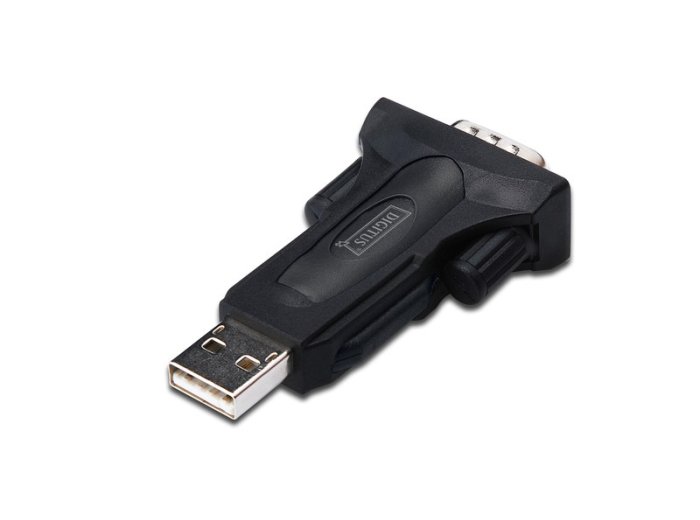 Konwerter / Adapter USB-A 2.0 męski do RS485 (DB9) męski + 3-pinowa listwa śrubowa| Chipset FTDI FT232RL | z dodatkowym kablem 0.8m