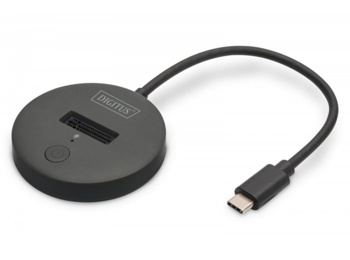 Stacja dokująca do SSD M.2 NVMe/SATA USB-C 3.2 Gen2 10Gbps maks. 4 TB, czarna