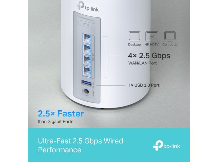 Router Deco BE65(3-pack) System WiFi 7