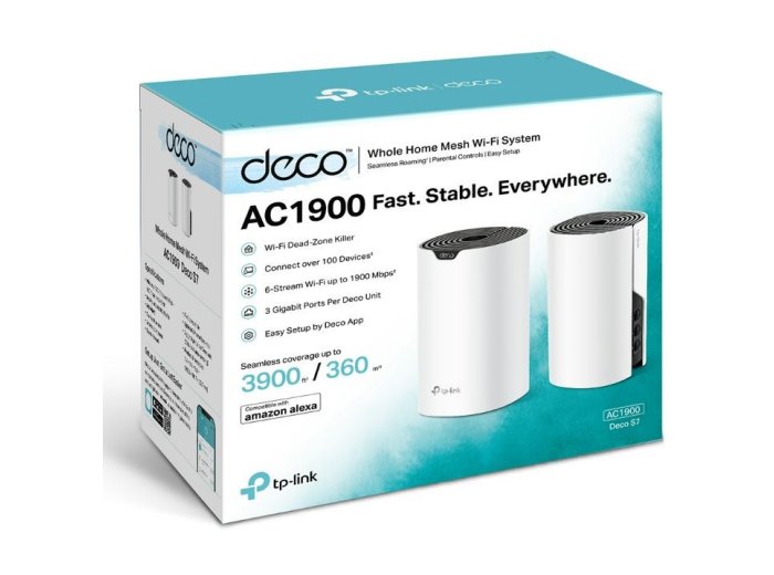 System WiFi Deco S7(2-pak) AC1900
