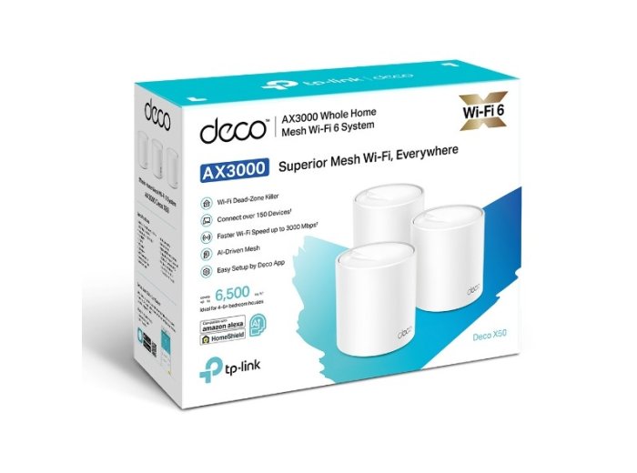 System WIFI Deco X50(3-pack) AX3000