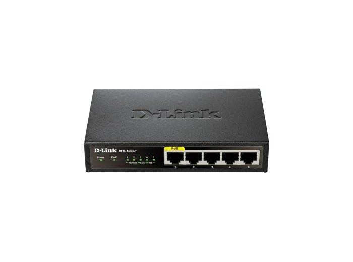 DES-1005P 5xFE PoE Metal Housing