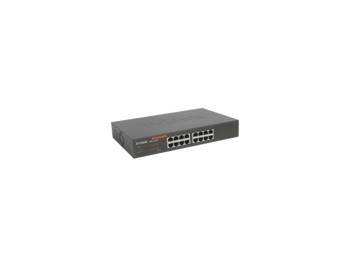 DGS-1016D switch L2 16x1GBE Desktop/Rack 19''