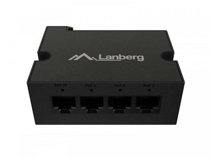 Przełącznik Din-Ge4-Bt-90w 1xIn 3xOut 1GB PoE Extender Gigabit Ethernet Din Rail Bt 90W