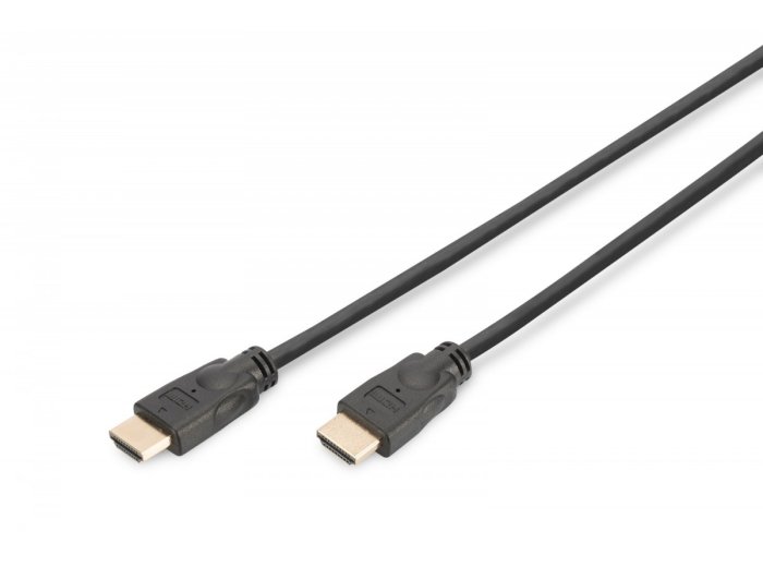 Kabel połączeniowy HDMI HighSpeed z Ethernetem 4K 60Hz UHD Typ HDMI A/HDMI A M/M czarny 5m