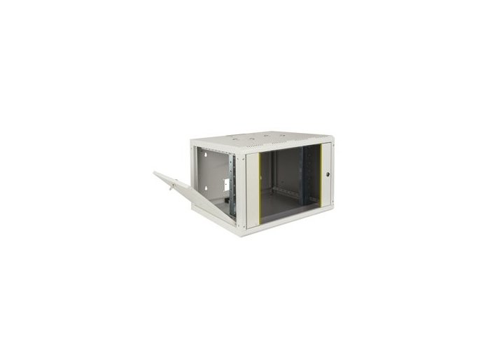 Szafka wisząca 19, 7U 600x450mm, RAL 7035 zmontowana