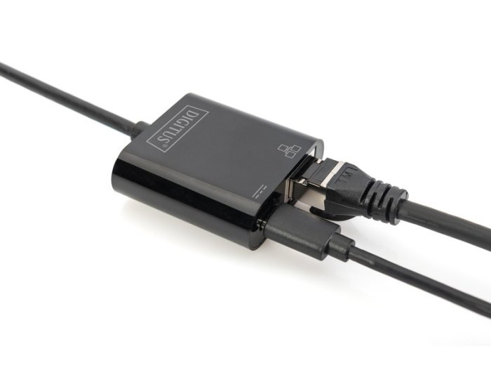 Karta sieciowa przewodowa USB 3.0 Typ C do RJ45 Gigabit Ethernet oraz 1xUSB Typ C z PD 2.0