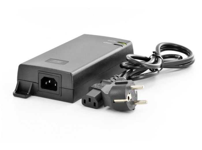 Zasilacz/Adapter PoE+ 802.3at, max. 55V 60W Gigabit 10/100/1000Mbps, aktywny