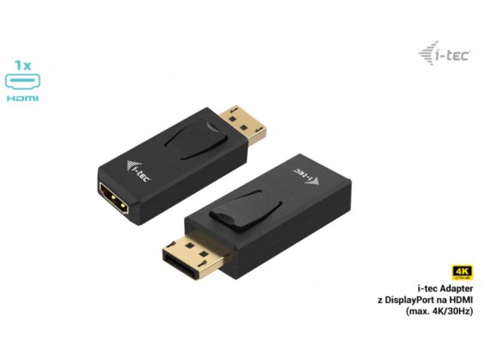 Adapter DisplayPort to HDMI (max 4K/30Hz)
