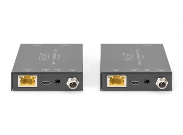 Przedłużacz / Extender HDMI 70m po skrętce kat.5e/6/7 4K 60Hz PoC (Power over Cable) (zestaw)