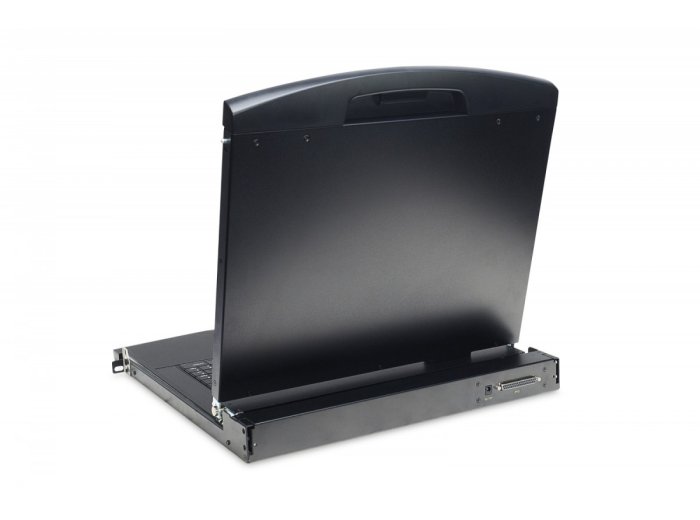 Konsola 19 LCD z touchpad KVM 8 portów 1U komplet kabli (8xDS-19231) klawiatura US