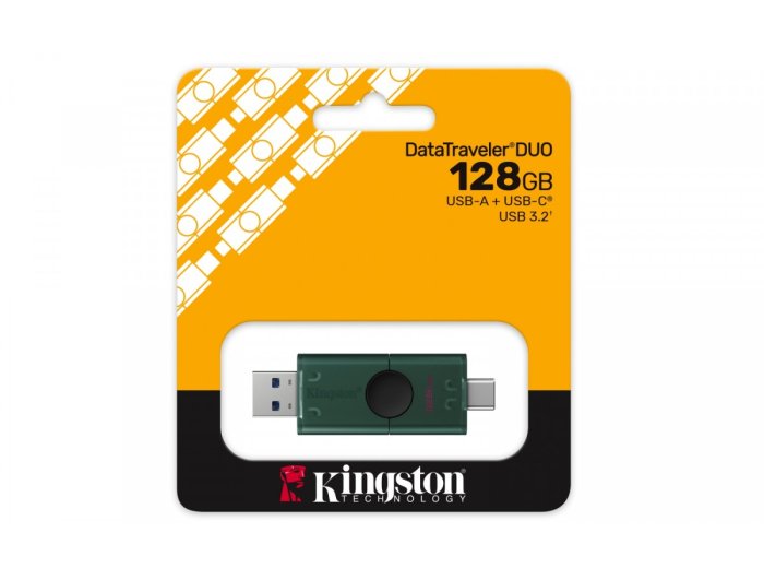 Pendrive Data Traveler DuoG2 128GB USB-A/USB-C 3.2 Gen1