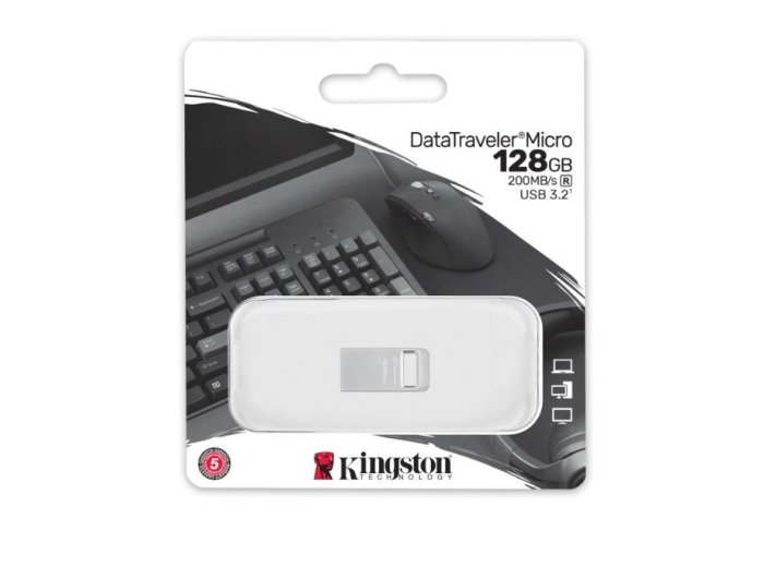 Pendrive Data Traveler Micro G2 128GB USB 3.2 Gen1