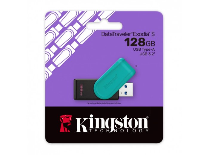 Pendrive Data Traveler Exodia S 128GB USB3.2 Gen1