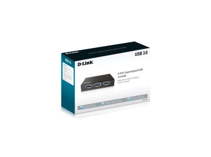 4-Port USB 3.0 HUB DUB-1340