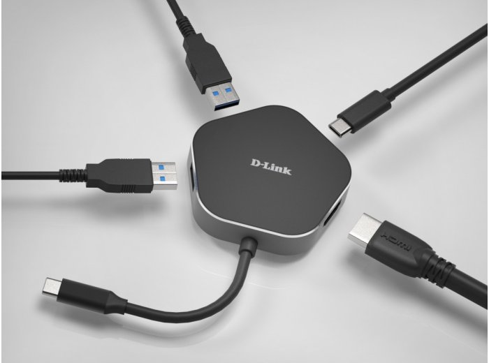 D-Link DUB-M420 HUB USB-C USB 3.0 HDMI