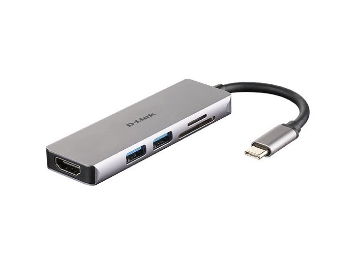 D-Link DUB-M530 HUB USB-C USB 3.0 HDMI SD/microSD