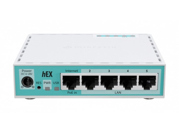 Router hEX 5xGE USB PoE IN E50UG