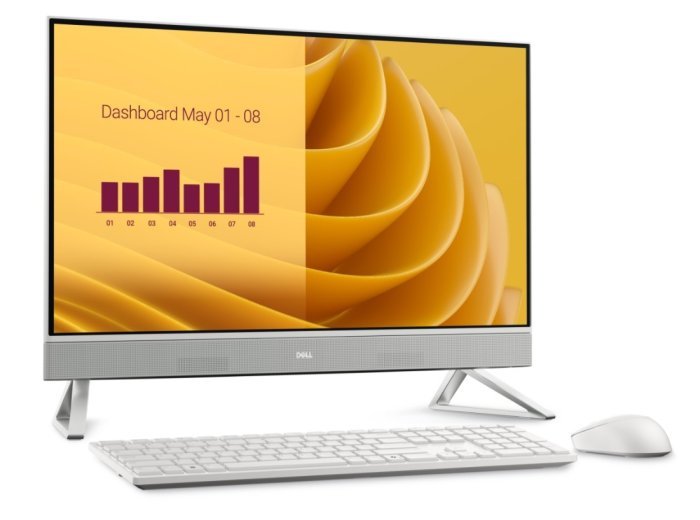 Komputer Dell 27 All-in-One EC27250 Win11Pro Core 7-150U/16GB/512GB/27.0 FHD/Intel Graphics/Cam/WLAN+BT/3Y ProSupport