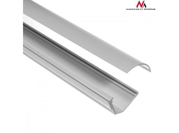 Listwa maskująca kanał kablowy 1.5m 43x23 mm Biała MCTV-575 z taśmą