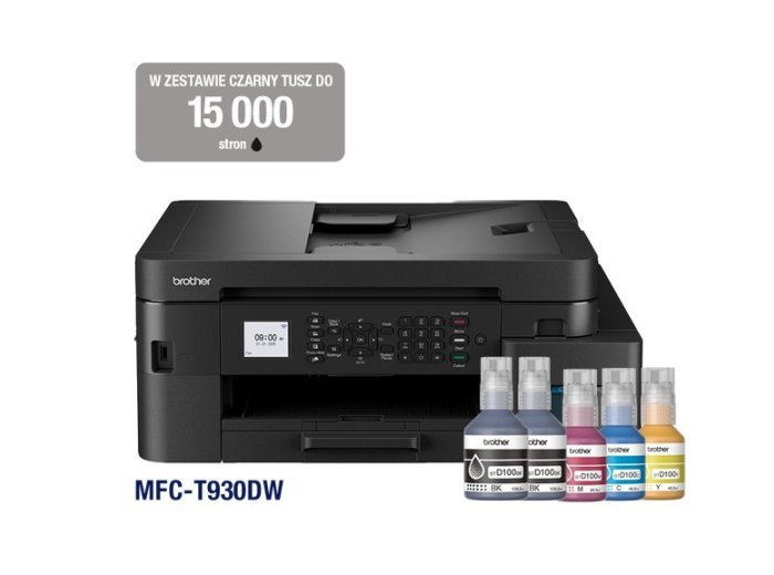 Urządzenie wielofunkcyjne MFP MFC-T930DW RTS A4/4in1/(W)LAN/ADF20/17ipm