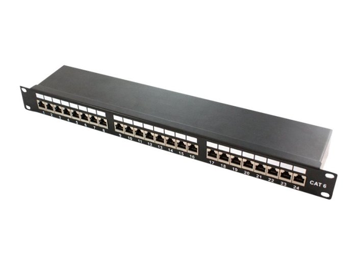 Patchpanel 19" 24P CAT 6a LogiLink