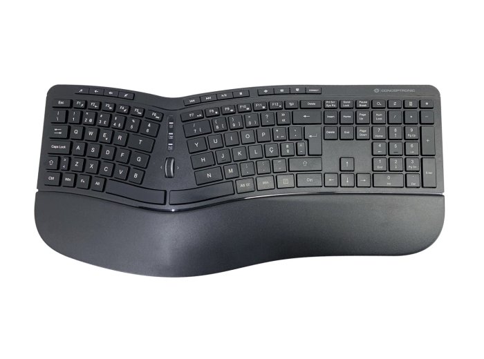Conceptronic ORAZIO02PT klawiatura Dołączona myszka Biuro RF Wireless QWERTY Portugalski Czarny