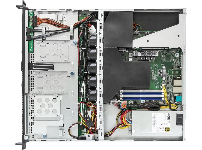 Asrock 1U4LW-X570 serwer barebone AMD X570 Socket AM4 Rack (1U)