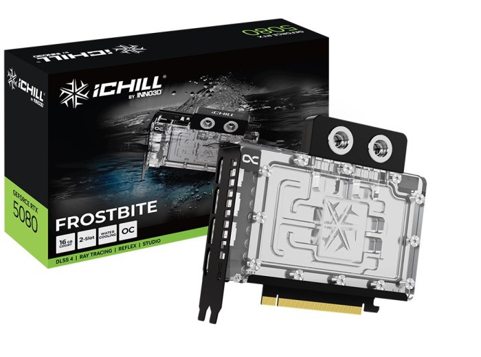 Karta graficzna INNO3D GeForce RTX 5080 ICHILL FROSTBITE