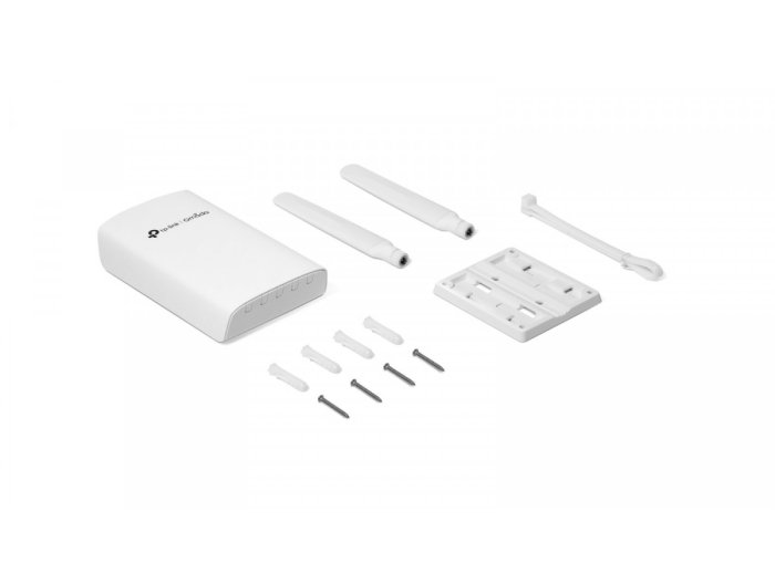 ER703WP-4G-Outdoor Zewnętrzna/wewnętrzna brama sieciowa Omada 4G+ Cat6, Wi-Fi 6 AX3000