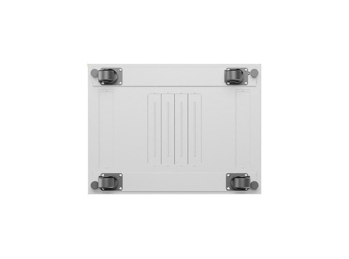 Szafa instalacyjna rack stojąca 19 cali 27U 600x800 drzwi perforowane LCD szara (Flat pack)
