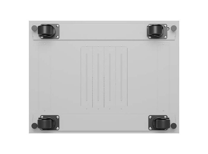 Szafa instalacyjna rack stojąca 19" 32U 600x800 szara drzwi     przeszkolne  LCD ( Flat pack)