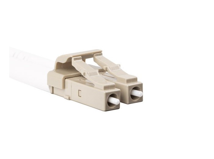 Patchcord światłowodowy Mm Lc/Upc-Lc/Upc Duplex 3.0mm 10m fioletowy