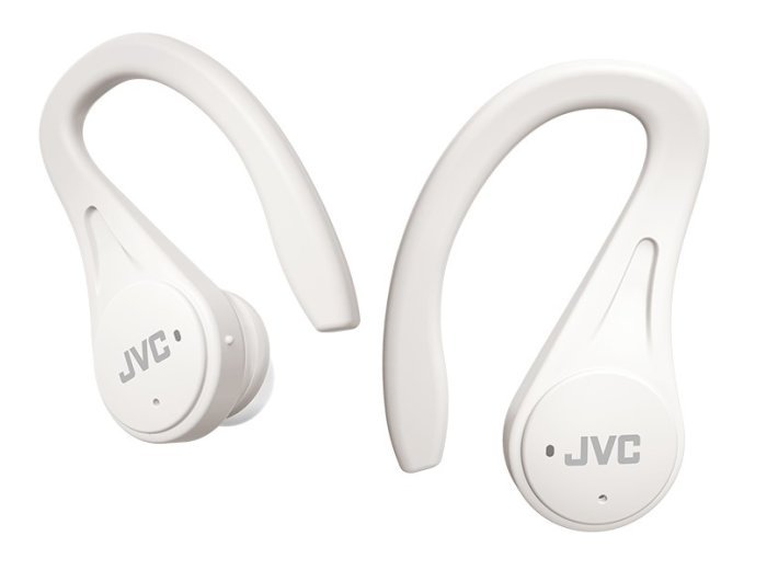 Słuchawki bezprzewodowe dokanałowe sportowe JVC HA-EC25T Białe