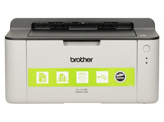 Drukarka HL-1110E A4 mono USB/20ppm/pod.150ark./1000kopii@start