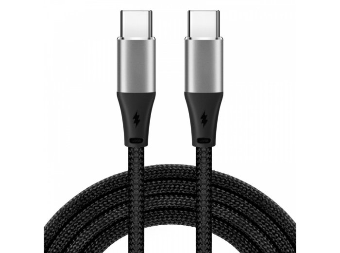 Kabel Typu C IKUTC1B 1M Czarny