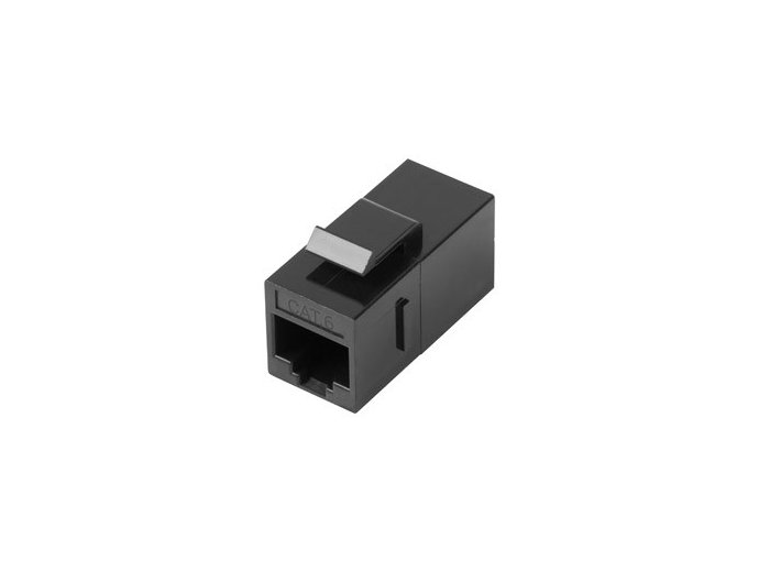 Łącznik keystone gniazdo RJ45->RJ45 UTP KAT6 złączka sieciowa