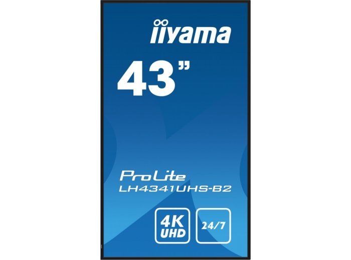 Monitor ProLite LH4341UHS-B2 42.5 cala 24/7,500cd,4K,IPS,3xHDMI