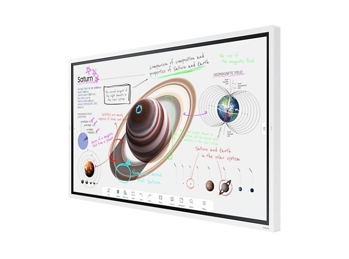 Monitor profesjonalny WM65B 65 cali Flip PRO Dotykowa 350(cd/m2) 3840x2160 (UHD) Flip App USB-C Wi-Fi/BT 3 lata On-Site (LH65WMBWBGCXEN)