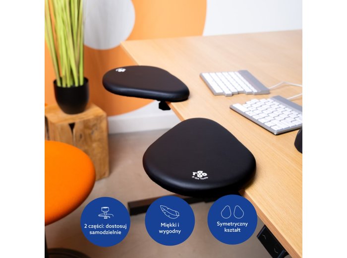 Podłokietnik ergonomiczny SPLIT/BLACK RGOARMSP R-GO TOOLS