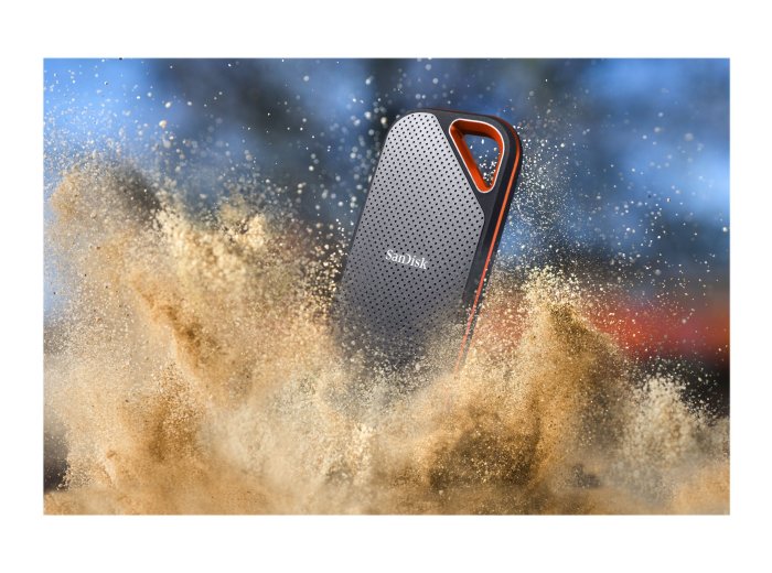 Dysk zewnętrzny SSD SanDisk Extreme PRO Portable (1TB; USB 3.2; 2000 MB/s; SDSSDE81-1T00-G25)