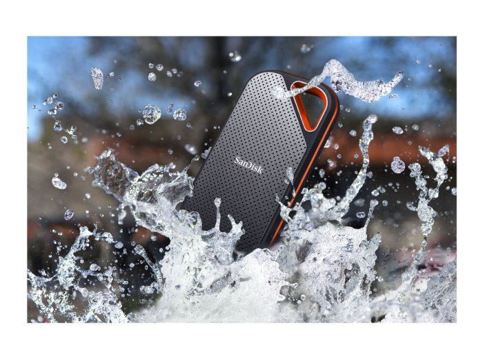 Dysk zewnętrzny SSD SanDisk Extreme PRO Portable (1TB; USB 3.2; 2000 MB/s; SDSSDE81-1T00-G25)