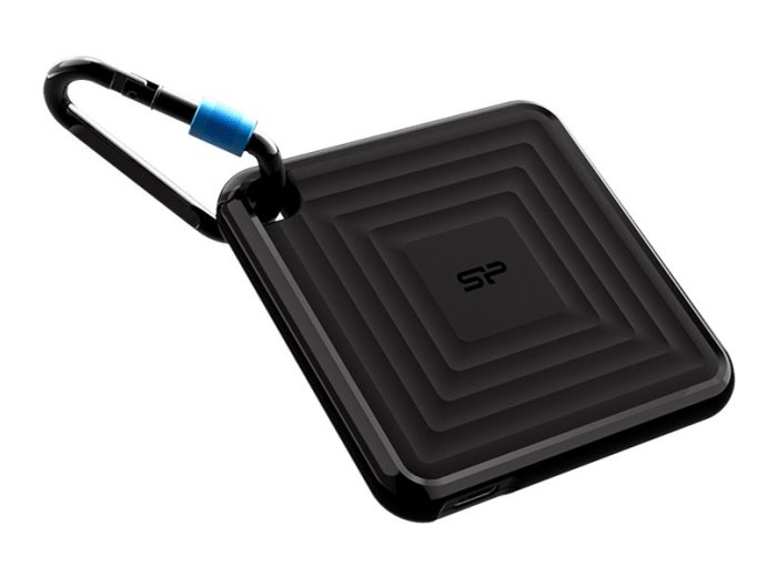 Dysk zewnętrzny SSD Silicon Power PC60 (256GB; USB 3.2 Gen 2; SP256GBPSDPC60CK)