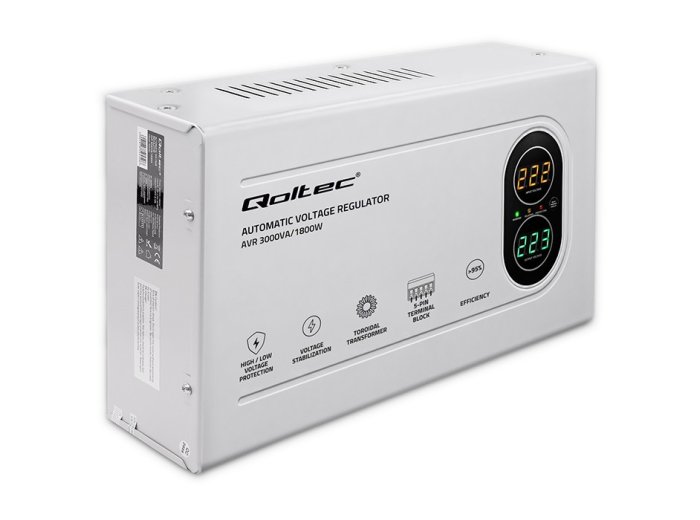 Stabilizator napięcia AVR 3000VA | 1800W