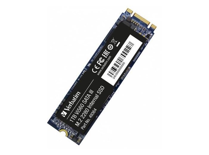 Dysk SSD Verbatim Vi560 S3 M.2 1TB SATA III 3D NAND